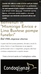 Mobile Screenshot of onoranzefunebrimismirigo.com